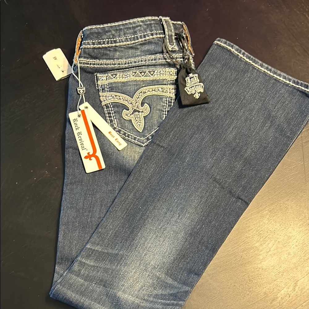 Rock Revival Indigo Boot Cut Jeans